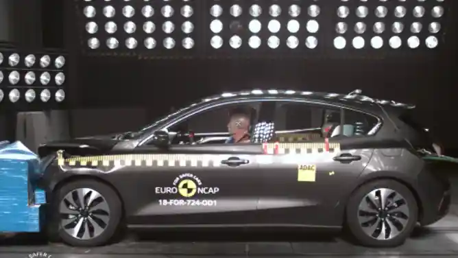 Crash Test - VIDEO: Crash Test Ford Focus 2018 (Euro NCAP)