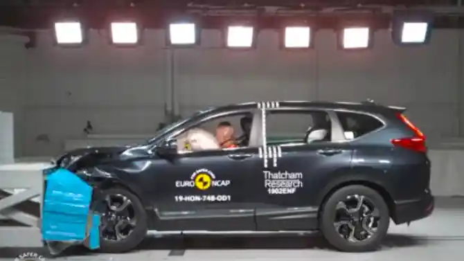 Foto - VIDEO: Crash Test Honda CR-V 2019 (Euro NCAP)
