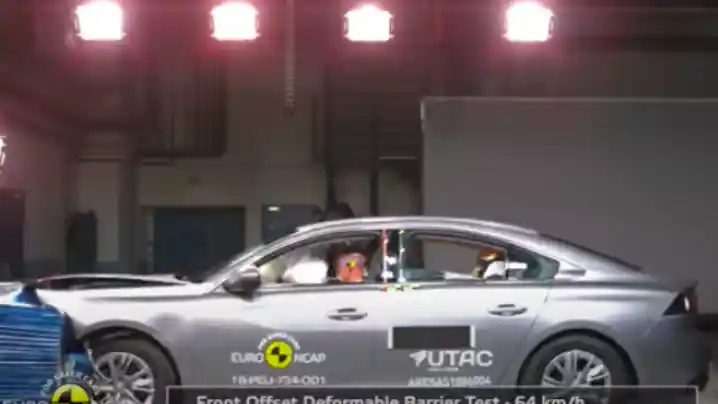 Foto - VIDEO: Crash Test Peugeot 508 (Euro NCAP)
