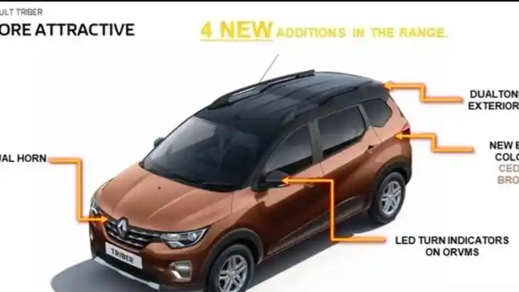 Foto - Renault Triber Bakal Dapati Fitur-Fitur Baru