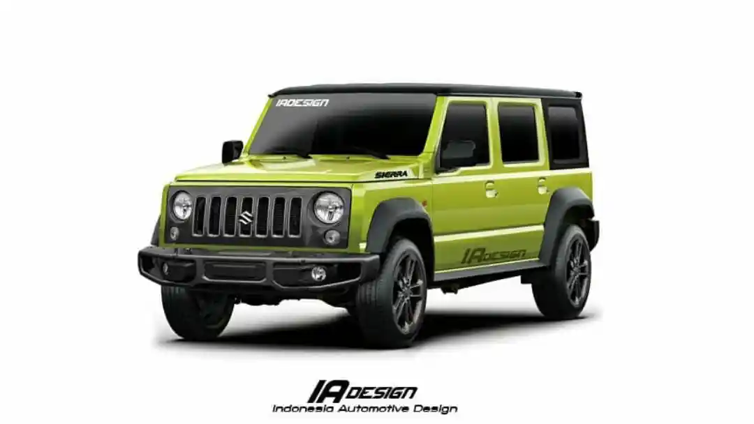 Foto - Suzuki Jimny "Versi 4 Pintu" Jadi Mirip Jeep Rubicon?