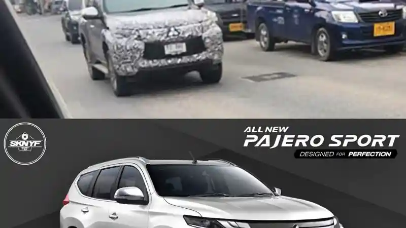 Foto - Seperti Ini Kah Mitsubishi Pajero Sport Facelift?