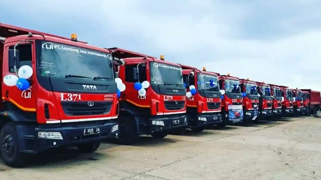 Truk - Sejumlah 30 Unit Dump Truck Tata Prima Dipesan Perusahaan Cirebon
