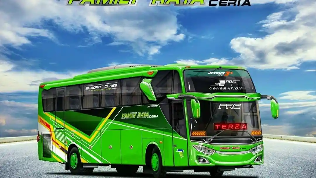 Bus - Rilis Bus Baru, PO Family Raya Ceria Gelar Lomba Foto