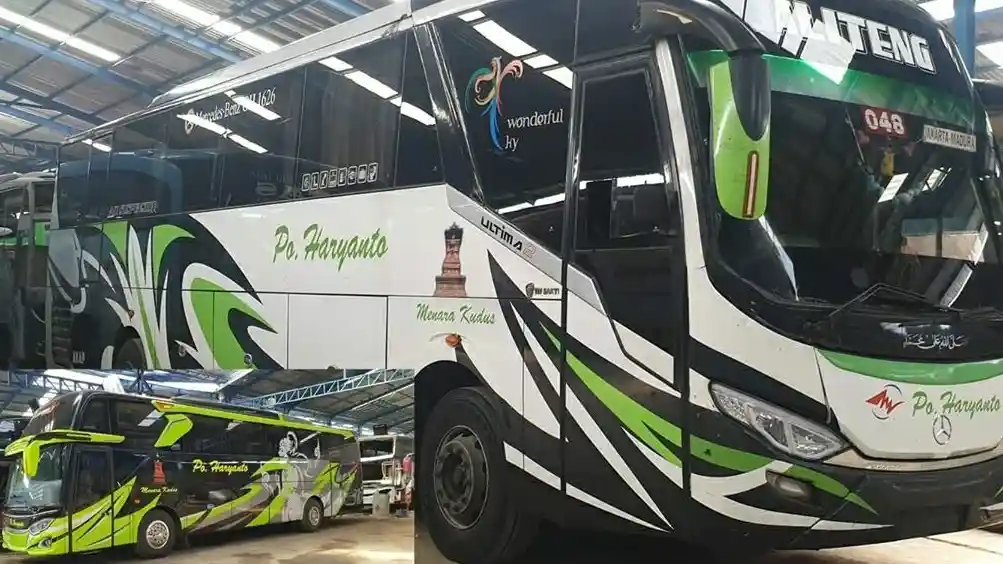 Bus - PO Haryanto Rombak Tampang Bus Lawas Jadi Jetbus 3 Voyager