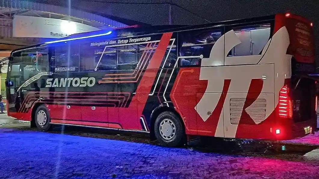 Bus - PO Santoso Buka Open Trip ke Pacitan