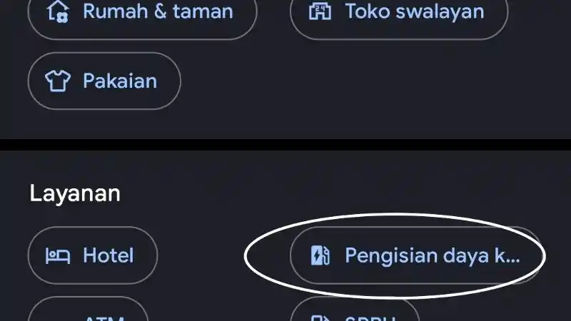 Foto - Cari Tahu SPKLU Terdekat dengan Google Maps