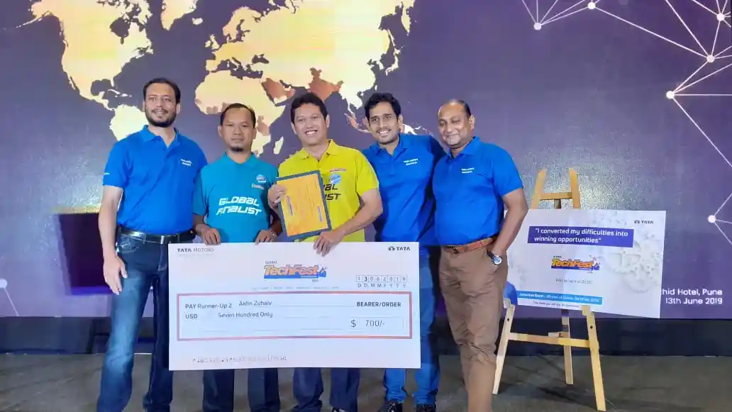 Berita - Indonesia Sabet Juara 3 di Kompetisi Mekanik Tata Motors Global TechFest & SkillFest 2019 di India
