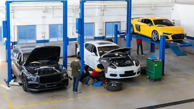 Foto - Servis Kaki-Kaki Dengan Shaking Machine Melebarkan Sayap Lebih Dari 40 Kota