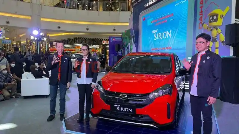Foto - Hanya Varian Otomatik, New Sirion Dijual Rp 227 Juta