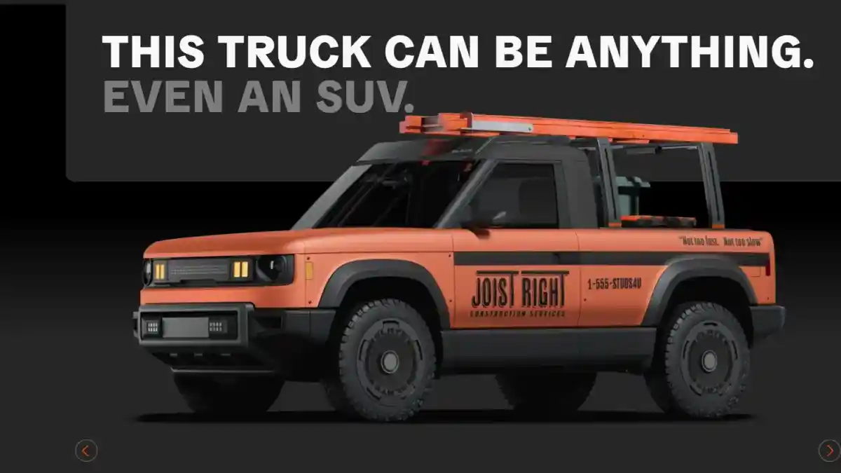 Foto - Slate Sodorkan Konsep Truck EV Ringan Yang Bisa Diubah Jadi Sebuah SUV