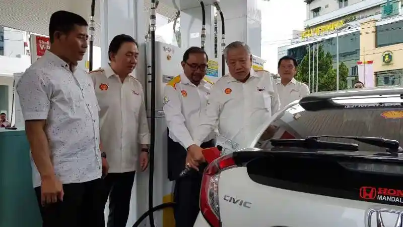 Foto - Shell Resmikan 2 SPBU Baru Sekaligus di Malang