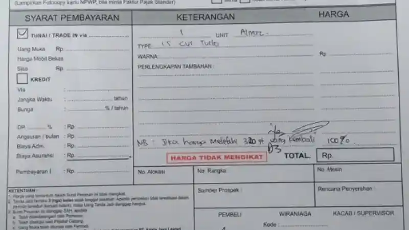 Foto - Harga Wuling Almaz Tak Sampai RP 320 Juta?