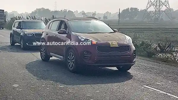 Foto - SPY SHOT: Kia Sportage Facelift 2017