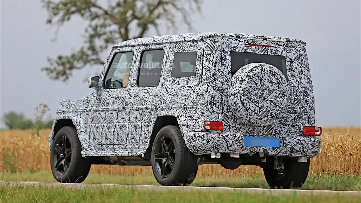 Foto - SPY SHOT: Mercedes-Benz All New G-Class 2018