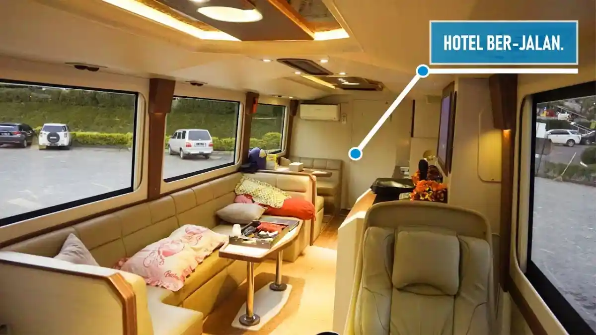 Bus - Griya Mlampah, Bus Caravan Mewah Punya PO Haryanto