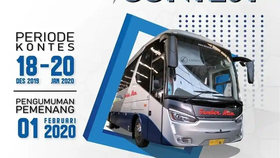 Bus - Yuk, Ikutan Kontes Livery PO Sumber Alam, Hadiahnya Menarik, Ada Tiket Gratis!