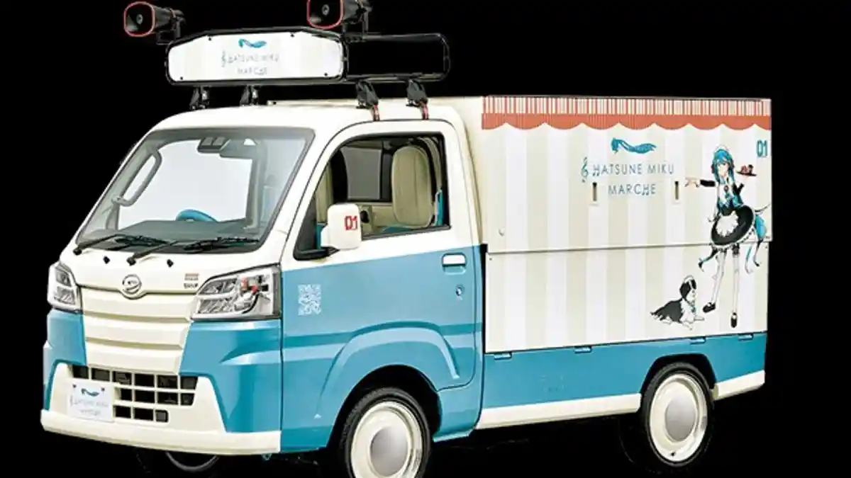 Pikap - Daihatsu Pajang 3 Versi Modifikasi Hijet di Tokyo Auto Salon 2020