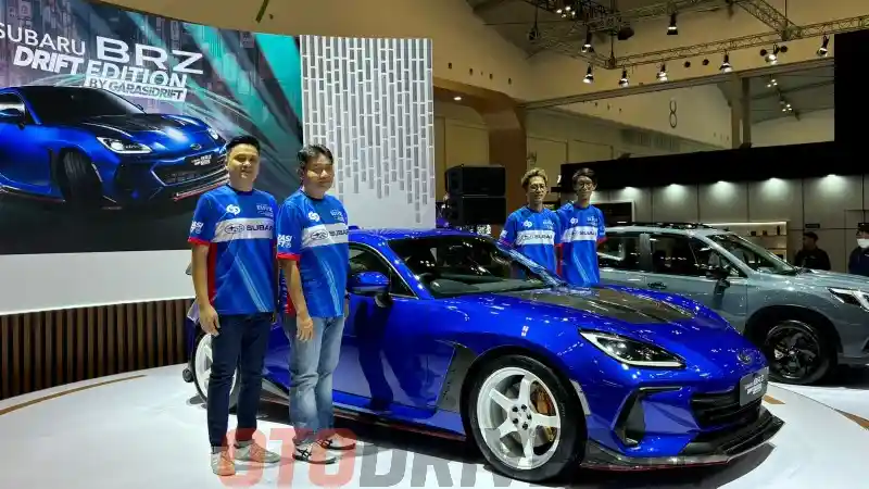 Foto - Subaru Jual BRZ Drift Edition Hanya 5 Unit, Harga Rp 1.09 Miliar