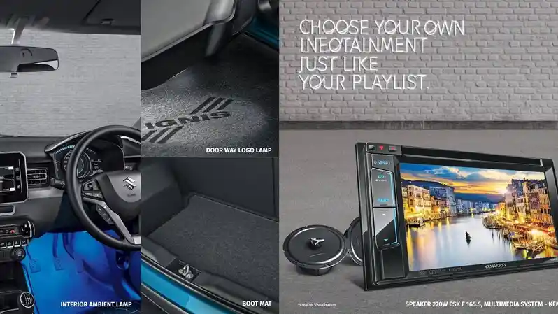 Foto - Suzuki India Perkenalkan Aksesoris Resmi Untuk Ignis. Begini Wujudnya