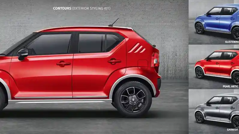 Foto - Suzuki India Perkenalkan Aksesoris Resmi Untuk Ignis. Begini Wujudnya