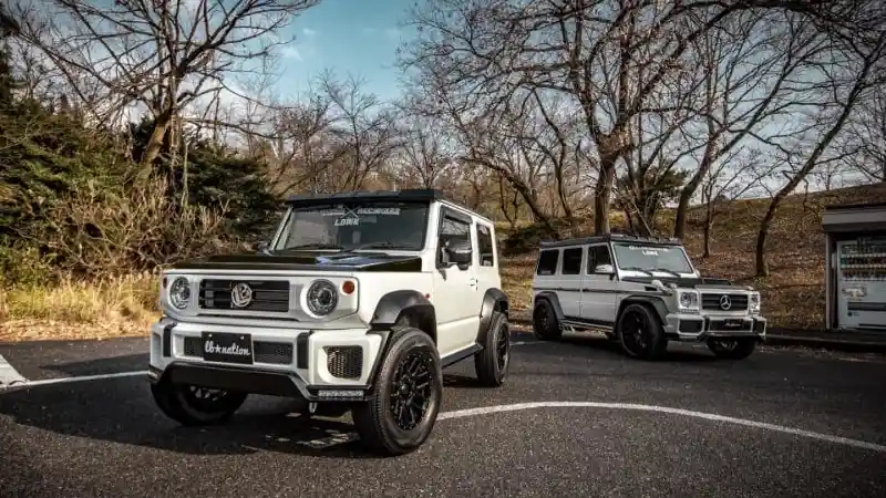 Berita - Keren, Jimny Berwujud G-Class Ada di Jepang 