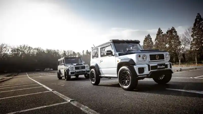 Foto - Keren, Jimny Berwujud G-Class Ada di Jepang 