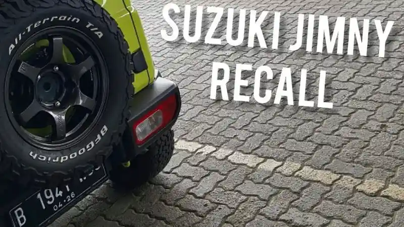 Foto - Suzuki Recall Jimny Terkait Wiring Set, Termasuk Mobil Anda?