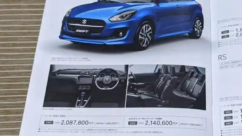 Berita - Suzuki Swift Akan Facelift di Jepang. Apanya yang Berubah?