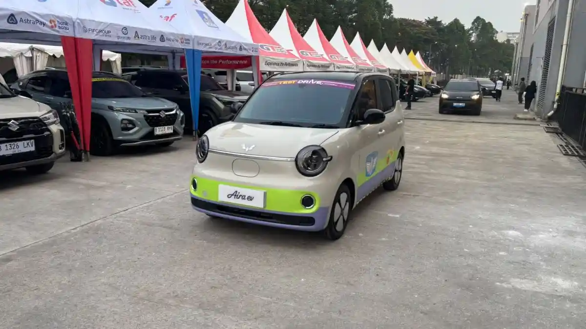 Berita - Hal-hal Menarik Yang Bikin Wuling Aira EV Jadi Pusat Perhatian di GIIAS 2026
