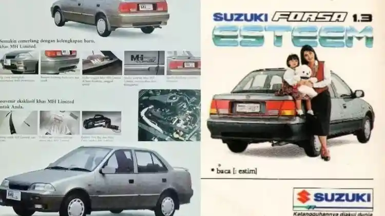 Berita - Mengenang Marissa Haque, Brand Ambassador Untuk Suzuki Esteem “MH Limited”