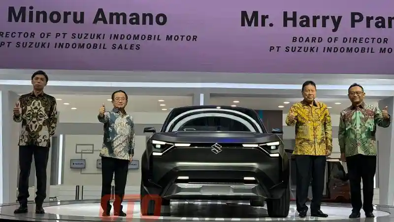 Foto - Suzuki EVX Concept Muncul di GIIAS, Dijual Massal Awal 2025
