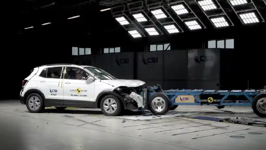Crash Test - VIDEO: Crash Test VW T-Cross (Euro NCAP)