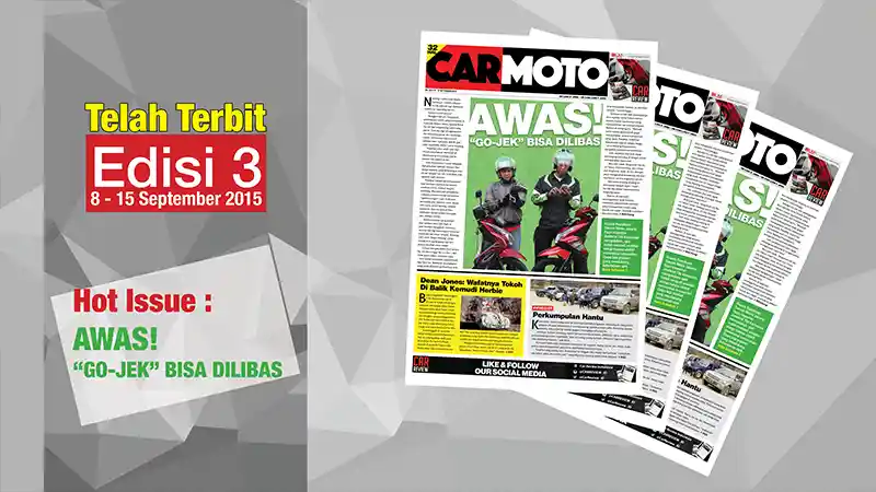 Tabloid CarMoto - Tabloid CarMoto Edisi 3, Fenomena Ojek online