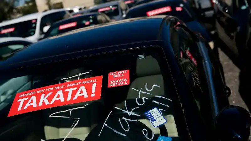 Foto - Takata, Raksasa Yang Tersungkur Dengan Rekor Recall Terbesar Di Dunia