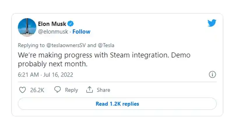 Foto - Elon Musk Akan Tambah Game di Mobil Tesla