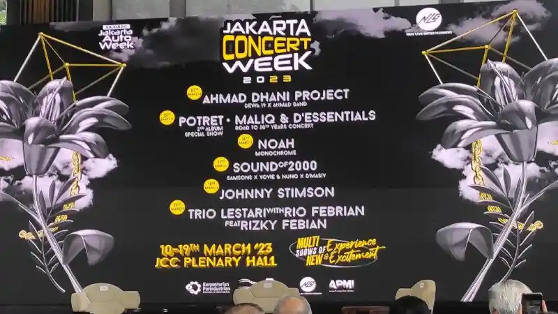 Foto - Musisi Tanah Air dan Luar Negeri akan Hibur Pengunjung GJAW 2023. Ini Update Terbarunya