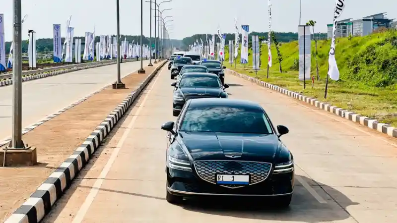 Mobil Listrik - Bocoran Harga Genesis G80 Electric, Mobil Presiden di KTT G20