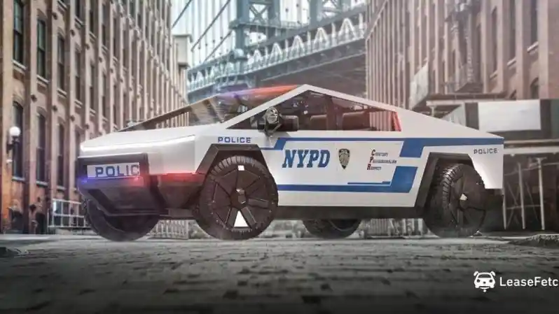 Berita - Wujud Tesla Cybertruck Jadi Mobil Polisi Hingga Delivery Pizza