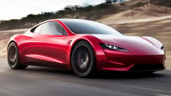 Foto - Tesla Roadster Diperkenalkan, Akselerasinya Bikin Merinding!