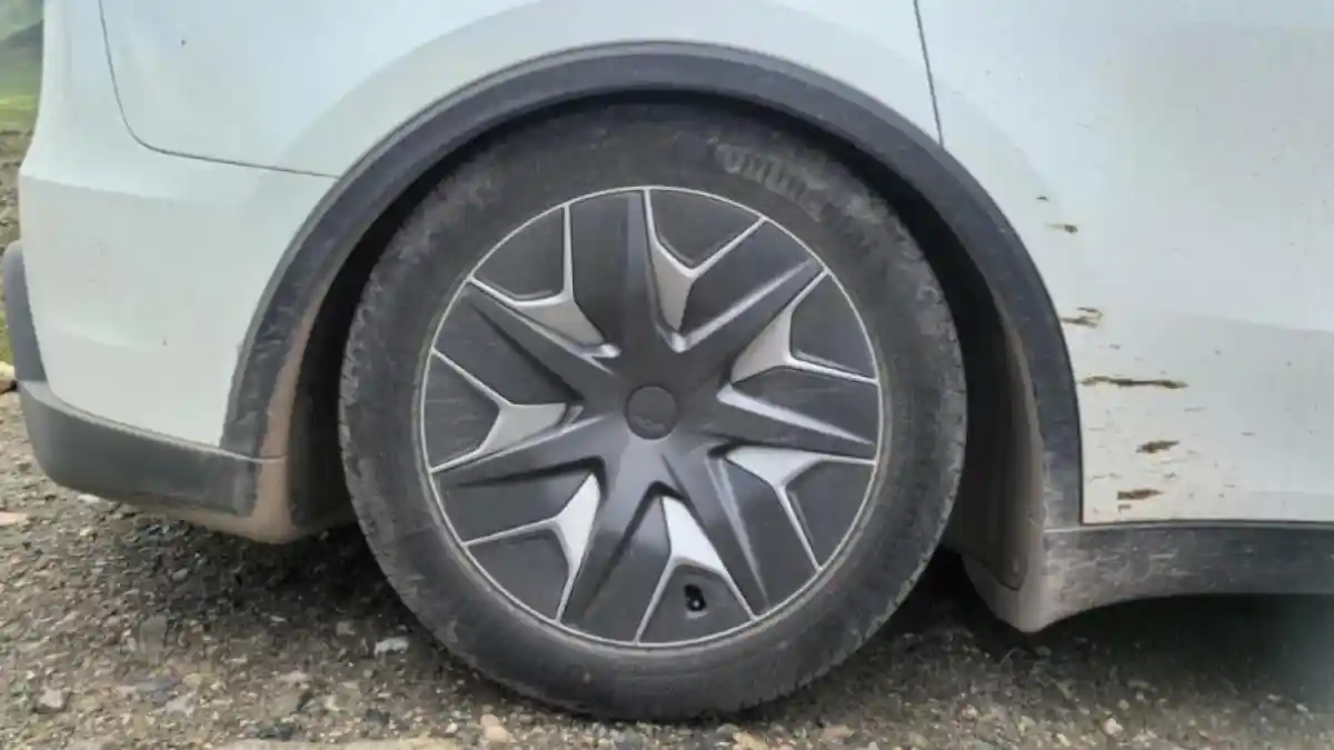 Foto - Beberapa Unit Tesla Model Y Alami Ambles Suspensi Belakang