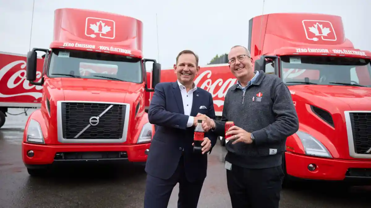 Foto - Spesifikasi Truk Listrik Volvo VNR Yang Jadi Kendaraan Operasional Coca-Cola