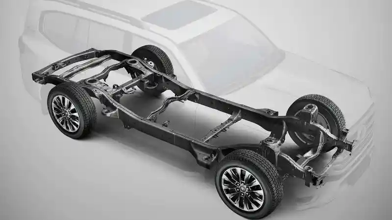 Foto - Generasi III Fortuner Akan Gunakan Struktur Bodi Land Cruiser