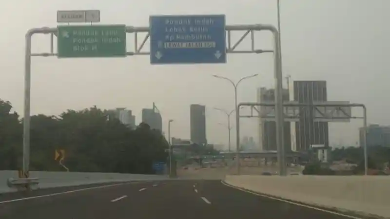 Foto - Tol Depok-Antasari Seksi II Telah Dibuka