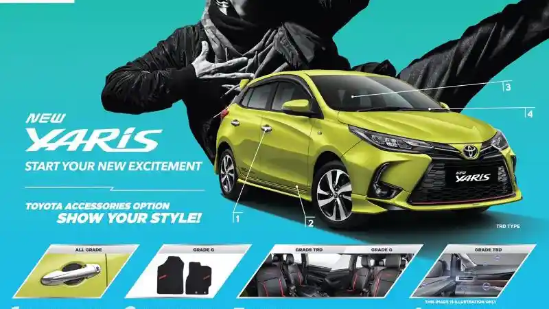 Foto - Toyota Rilis Beragam Paket Aksesoris Resmi Untuk Pemilik Calya, Avanza Hingga Hilux