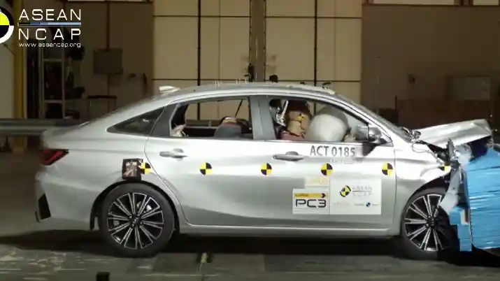 Foto - VIDEO: Crash Test Toyota Vios (ASEAN NCAP)