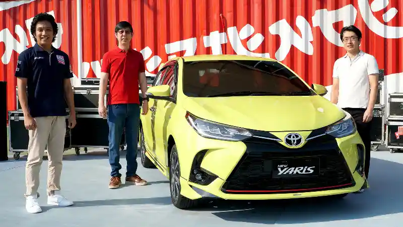 Foto - Toyota Yaris Hybrid Dipersiapkan, Inilah Bocorannya