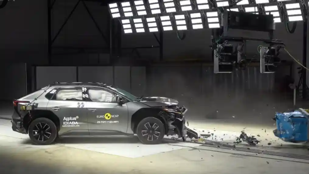 Foto - VIDEO: Crash Test Toyota bZ4X (Euro NCAP)
