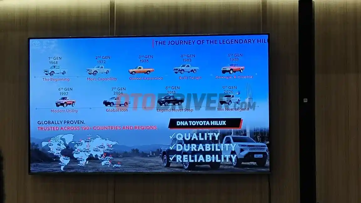 Foto - Toyota Hilux Masuk Generasi ke-9, Kini Hadir dalam Versi Listrik untuk Sektor Komersial