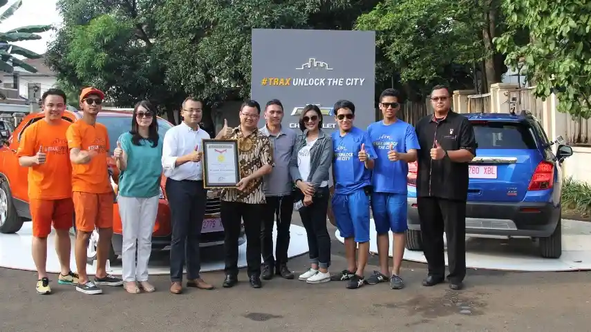 Foto - Trax Unlock the City Berakhir, Pemenang Diganjar Chevrolet Trax Baru